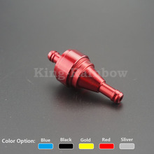 New Red Aluminum Oil Gas Fuel Filter Mini Pocket For Motorcycle Pit Dirt Bike ATV Quad Gas Push Bicycle 2024 - buy cheap