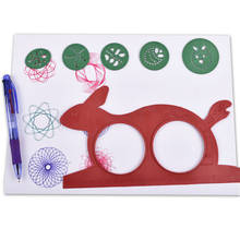 Drawing  Lovely Drawing Board Creativity For Children Spirograph Magic Turtle Rabbit Kids Educational Children's Creativity Toy 2024 - buy cheap