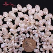 TOP Drill White Reborn Keshi Cultured Freshwater Pearl Loose Natural Stone Beads For DIY Bracelet Necklace Jewelry Making 15" 2024 - buy cheap