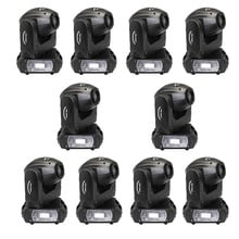 8pcs/lot LED moving head lyre 60w triple 3facet prism gobo light Rotating DJ Stage rainbow effect 60W moving heads 2024 - buy cheap