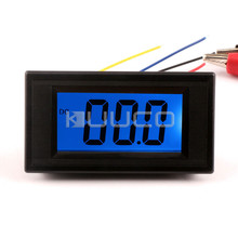 Digital Voltage Meter DC 0~200mV lue LCD Display Voltmeter AC/DC 8V 12V Volt Gauge Monitor Meter 2024 - buy cheap