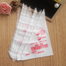 100 Pcs/Set Disposable Food-grade Plastic Piping Bag Icing Fondant Cake Cream Accessories Cake Decorating Tools 2024 - buy cheap
