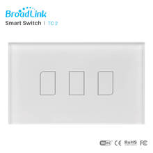 Broadlink TC2 US/AU Standard Wall light Switch Panel RF433MHz WiFi Wireless Remote Control Via RM Pro APP Control 2024 - buy cheap