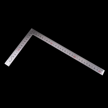 1pc practical Stainless Steel 90 Degree Angle Metric Try Mitre Square Ruler 150 x 300mm 2024 - buy cheap