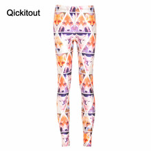 New Arrival Style 2016 Fashion Wholesale Women Sexy Leggings Cute dog Print Checkered Pants Slim Fitness Jeggings Drop Shipping 2024 - buy cheap