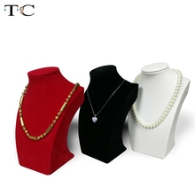 Free Shipping 3 Color Necklace Pendant Display Holder Jewelry Display Stand 15*8.5*22cm 2024 - buy cheap