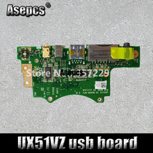 Novo! Para For Asus para For Asus ux51vz ux51v u500v computador portátil placa de interface de áudio usb io 2024 - compre barato