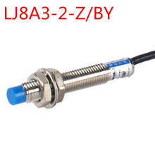 Металлический индуктор индуктивность бесконтактный выключатель LJ8A3-2-Z/три провода PNP нормально открытый 2024 - купить недорого