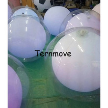 Double Layers Balloon Light LED Remote Control/Touch Color Changing Beach Ball Glow Throwing Balloon Light Wedding Party Decor 2024 - buy cheap