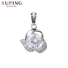 Xuping Jewelry Classic Fresh Attractive Style Pendant New Products Sliding Heart for Ladies Christmas Gift 33260 2024 - buy cheap