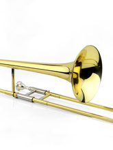 Альт Тромбон музыкальный инструмент для начинающих прямая B Регулируемая трубка латунный инструмент краска позолоченный серебряный тромбон горячая распродажа 2024 - купить недорого