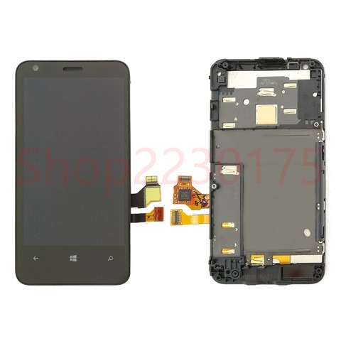 For Nokia Lumia 620 RM-846 LCD Display Touch Screen Digitizer Assembly Frame Replacement Parts 2022 - buy cheap