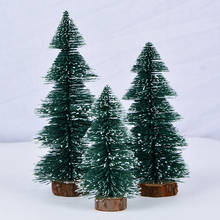 3 size Mini Christmas Tree Festival Home Office Party Ornaments Xmas Decoration Gift Placed In The Desktop 2024 - buy cheap