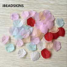 New arrival! (choose color) 20x17mm 1400pcs/lot clear Acrylic petals shape beads for jewelry necklace making(Design as shown) 2024 - buy cheap