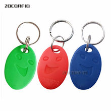 Free shipping 100pcs 5# 125Khz RFID Proximity EM ID Card Token TK4100 Tags Key Ring Keyfobs for Access Control Time Attendance 2024 - buy cheap