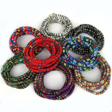 Cordón de cuero sintético multicolor para mujer, cuerda de hilo de 5mm, 3M, accesorios de joyería, fabricación de joyas, collar, pulsera, bricolaje 2024 - compra barato