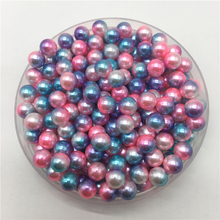 4 6 8 10mm No Hole Colorful Imitation Pearls Round Beads DIY Bracelet Earrings Charms Necklace Beads For Jewelry Making #UA25 2024 - buy cheap