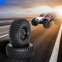 2PCS 1.9 Inch Tire Rubber Wheel Tyre 100mm For 1/10 RC Rock Crawler Buggy Car Truck RC Car Accessories RC Parts 2024 - buy cheap