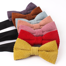 Gravata borboleta clássico camisas bowtie para homem negócios casamento bowknot adulto cor sólida laços gravatas cor doce laços 2024 - compre barato