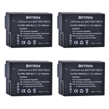 Batería de iones de litio recargable, 4 Uds. DMW-BLC12 dmw blc12e DMCBLC12 BLC12 para Panasonic FZ1000, FZ200, FZ300, G5, G6, G7,GH2,DMC-GX8 2024 - compra barato