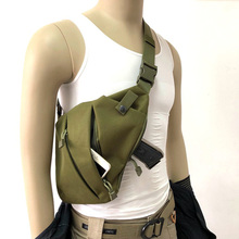 Tactical Storage Gun Bag Left /Right Hunting Pistol Gun Holster Concealed Shoulder Bag Anti-theft Nylon Chest Bags 2024 - buy cheap