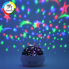 Coversage Night Light Projector Rotating Starry Sky Star Master Spin Romantic Led Lamp Projection Children Kids Baby Sleep 2022 - buy cheap
