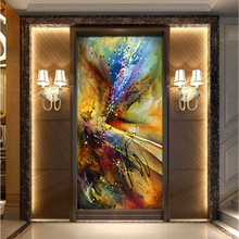 Beibehang-papel tapiz grande personalizado, Mural dinámico moderno, pintura al óleo abstracta, Fondo de pared de Arqueología 2024 - compra barato