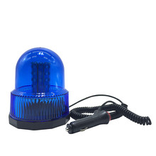 Luz de advertencia intermitente giratoria para coche, estroboscópico LED montado en el vehículo de policía, Color azul, cc 12V 2024 - compra barato