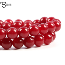 6 8 10mm Austria Natural Red Coral Stone Beads Diy Bracelet Necklace Beads Loose Spacer Stone Beads for jewelry making S009 2024 - buy cheap