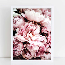 Cuadros Blush Peony Portrait Posters and Prints Wall Art Canvas Painting Flower Pictures For Living Room Plant Decor for Home 2024 - buy cheap