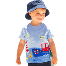Cartoon Print Kids Boys T-shirt Cotton Short Sleeve Children Girls T Shirt Summer Baby Boy Tops Fashion Children Clothing 2024 - buy cheap