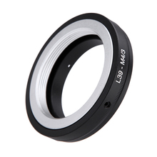 Adaptador de lente de Metal L39-M43 GF3 GH1 EP3, anillo de montaje M39 a M4/3 para Olympus Panasonic, 20 unids/lote, Envío Gratis 2024 - compra barato
