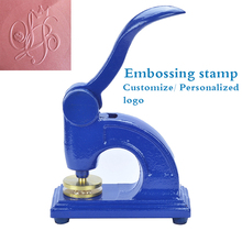 Hot customize Embossing stamp with your logo,Personalized Embossing Seal for Letter head Wedding Envelope Gaufrage Stamp 2024 - buy cheap