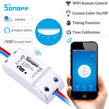Basic Wireless Wifi Switch Remote Control Automation Module DIY Timer Universal Smart Home 10A 220V AC 90-250V