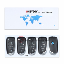 KEYECU 5PCS/LOT Universal Remote NB-Series for KD900 KD900+, KEYDIY Remote for NB11-ATT-36-3 Button 2024 - buy cheap