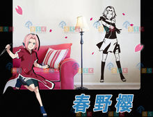 2015 New Arrival Japanese Cartoon Naruto Wall sticker Sexy Girl Vinyl Wall Decal Home Decorative Decoration 2024 - buy cheap