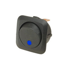 EE support  20 Pcs 25mm Round LED Light Rocker Toggle Switch 12V 25A Blue Red Green Yellow Led Switch 2024 - buy cheap