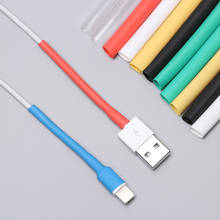 12pcs USB Charger Cord Wire Organizer Heat Shrink Tube Sleeve Cable Protector Tube Saver Cover for iPad iPhone 5 6 7 8 X X R XS 2024 - buy cheap