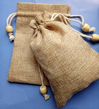 5 шт., маленькие льняные сумки для ювелирных изделий 2024 - купить недорого