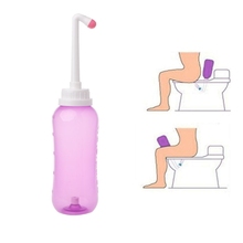 500ml Plastic Pink Bidet Sprayer Personal Cleaner Hygiene Bottle Spray Washing Empty Portable Bottle 2024 - buy cheap