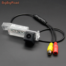 BigBigRoad-cámara de visión trasera para aparcamiento de coche, videocámara de respaldo CCD para Seat Exeo ST 4d Sedan / Toledo NH 5P MK3 MK4 / Leon Leon4 2008 - 2014 2024 - compra barato