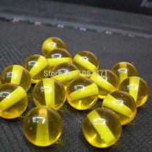 Cheap 200pcs 8mm Yellow High imitation  prayer beads Crafts Charm Gifts Round jewelry bracelet bead accessories C070 2024 - buy cheap