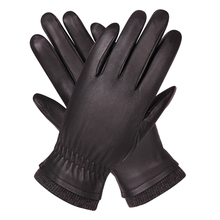 Genuine Leather Gloves Man Autumn Winter Plus Velvet Keep Warm Driving Windproof Waterproof Sheepskin Gloves Male M18004NC 2024 - buy cheap