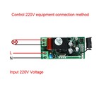 AK-RK01S-220-J AC220V 1CH Receptor Transmissor Sem Fio Sistema de Interruptor De Iluminação do Controle Remoto Para A Luz Da Lâmpada LED SMD ON OFF - compare preços