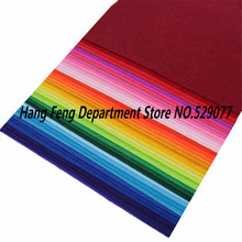 40pcs Nonwoven Fabric 1mm Polyester Felt Cloth DIY Toys Gift material Handmade sewing Colorful Dolls Crafts Decoration 10*15cm 2024 - compre barato