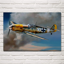 retro ww2 propeller aircraft airplane posters on the wall picture home living room decoration for bedroom KC199 2024 - buy cheap