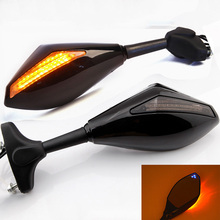 Integrated Turn Signal Mirrors Motorcycle Rearview Side Mirros Accessories for Honda CBR 600 F4i 929 954 RR F1 F2 Hurricane 2024 - buy cheap