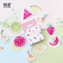 Fruit Story Shaped Stickers Kawaii Decorative Stickers Adhesive DIY Decoration Diary Stickers Box Package 2024 - buy cheap