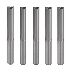 Brocas de corte CNC, 5 uds., 8x4, 2mm, doble flauta, ranura recta 2024 - compra barato