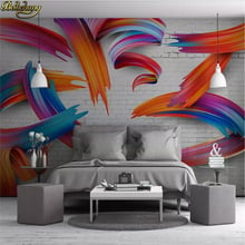 beibehang Abstract colorful geometric lines Photo Mural Wall Paper For Living Room Wallpaper TV Background wall paper home decor 2024 - buy cheap